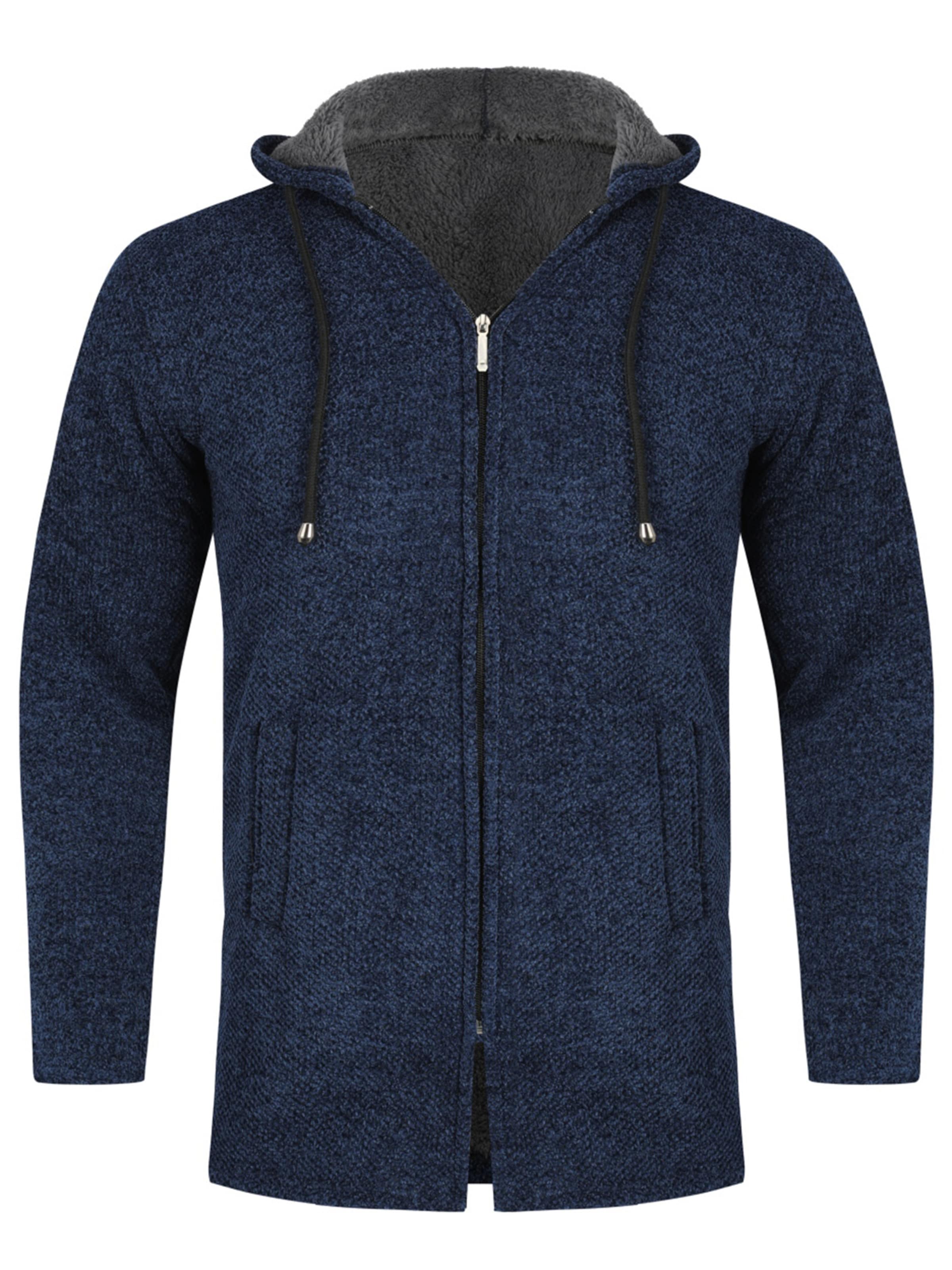 Youthup Strickjacke‌‌ in Blau: Vorderseite