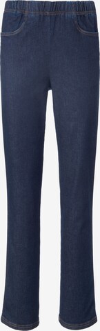 Peter Hahn Loosefit Jeans in Blauw: voorkant