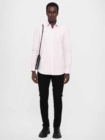 Michael KorsSlim Fit Košulja - roza boja