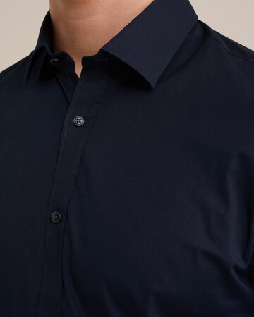 WE Fashion Slim fit Ing - kék