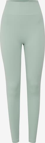 The Jogg Concept Skinny Leggings 'JCSAHANA' in Grün: predná strana