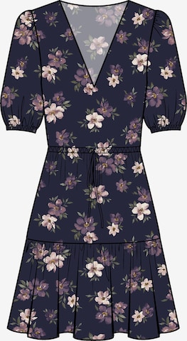 Robe ' ' Apricot en bleu : devant