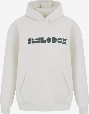 Smilodox Sweatshirt 'Lucio' in Beige: front