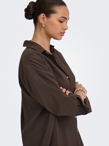 ONLY Blouse 'ONLZazima' in Bruin