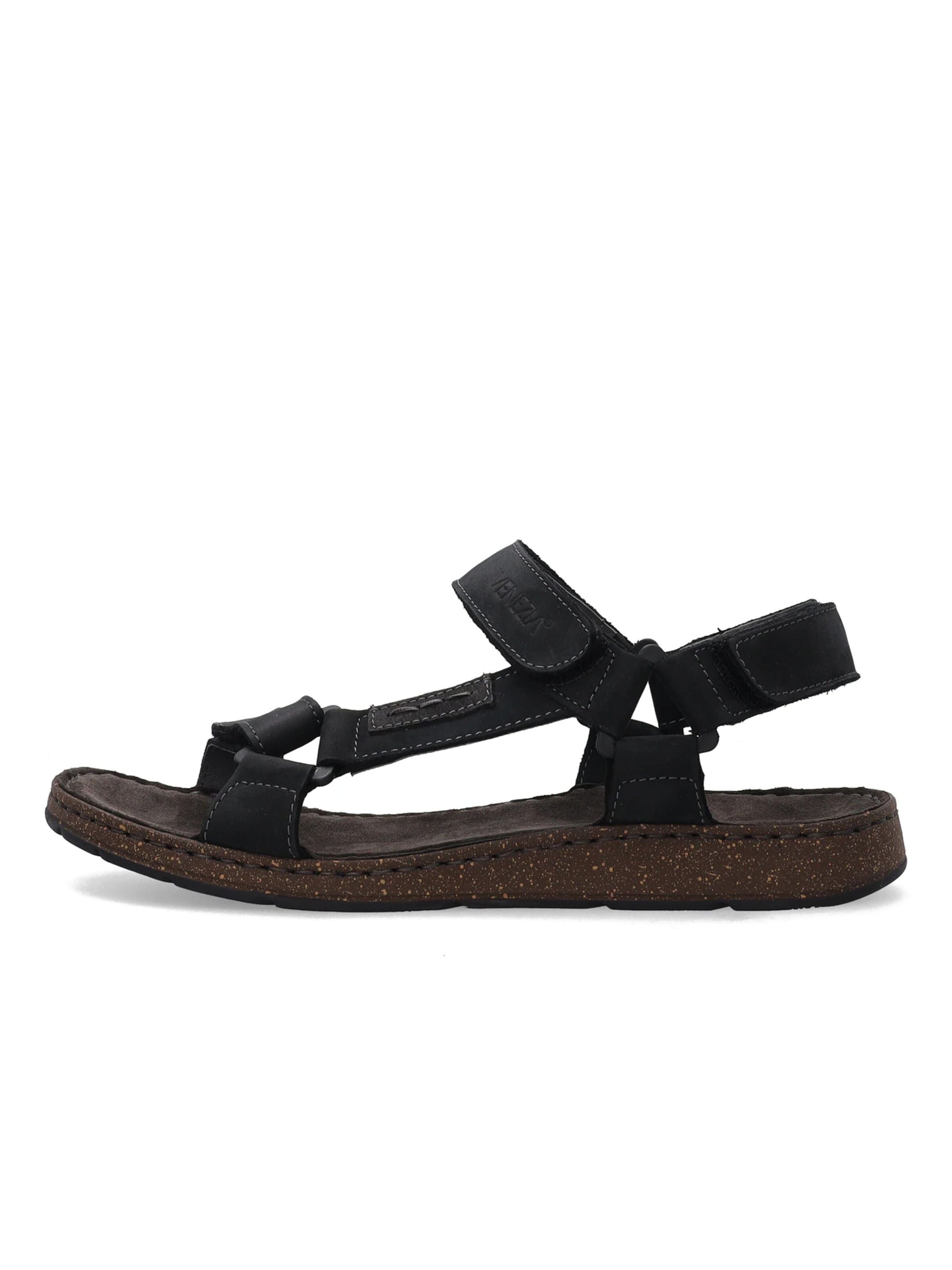 VENEZIA Sandals in Black: front