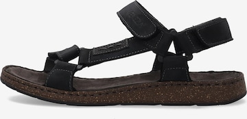 VENEZIA Sandals in Black: front