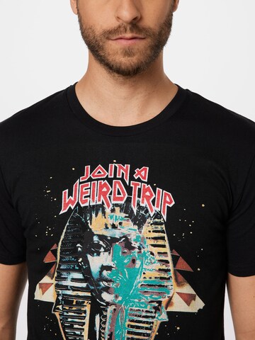 EINSTEIN & NEWTON Shirt 'WEIRD TRIP' in Schwarz