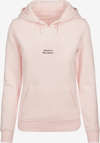 Mister Tee Sweatshirt 'Sunlover Starchaser' in Pink: Vorderseite