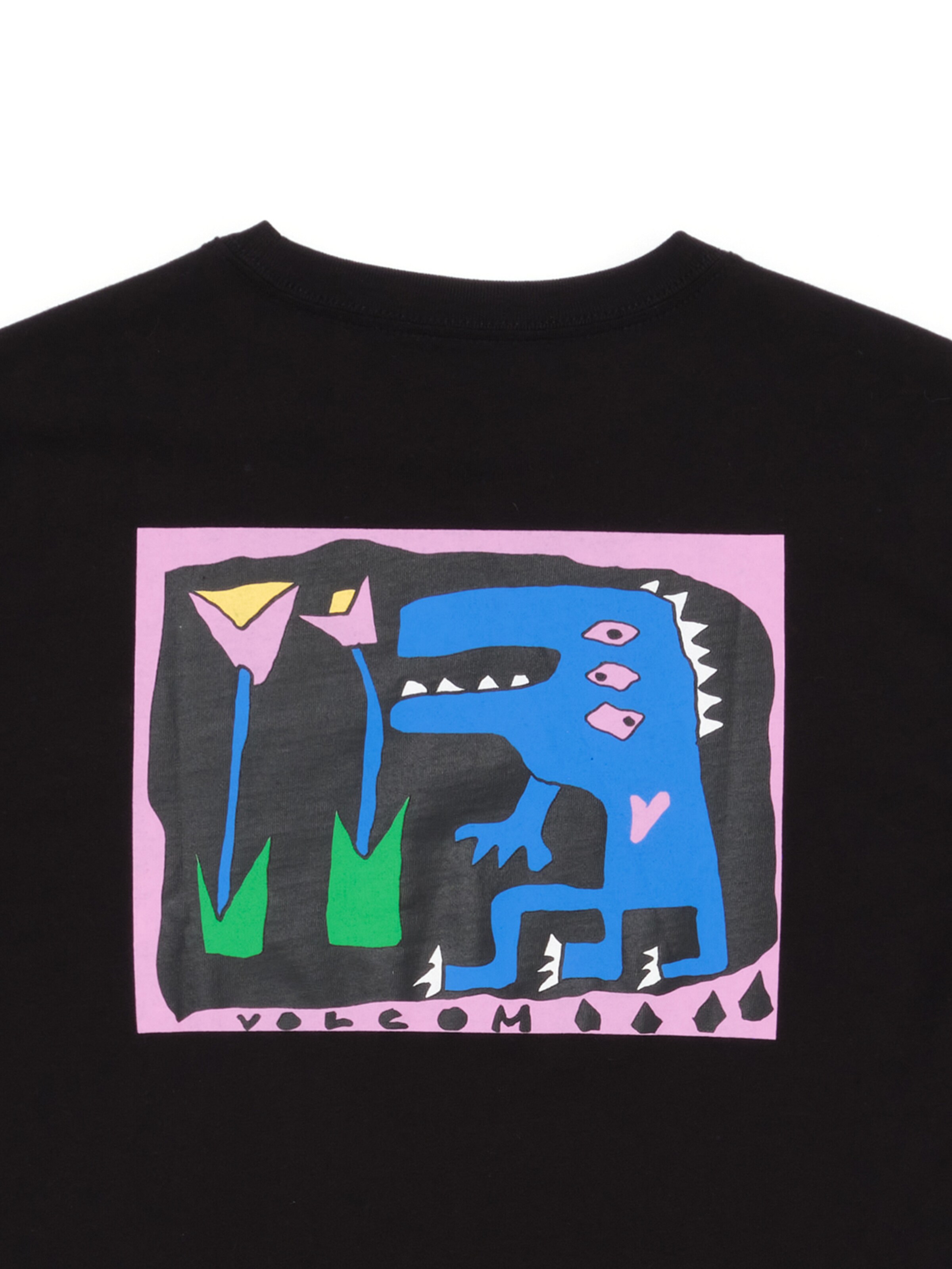 T-Shirt 'Arthur Dino' Volcom en noir
