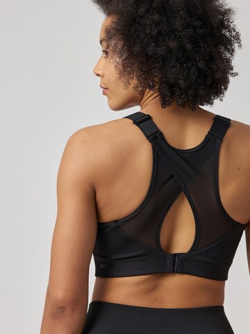 SNOCKS Bustier Sport bh in Zwart