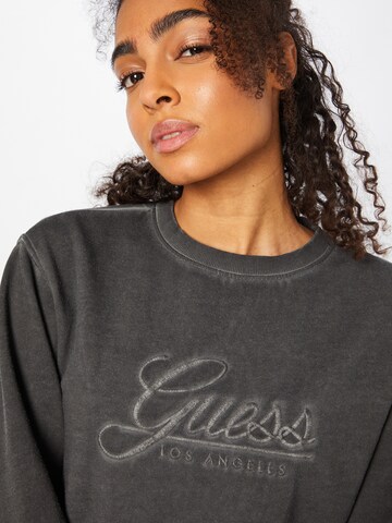 GUESS Sweatshirt 'VALERYA' in Schwarz