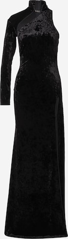 Versace Jeans Couture - Vestido de noche en negro: frente