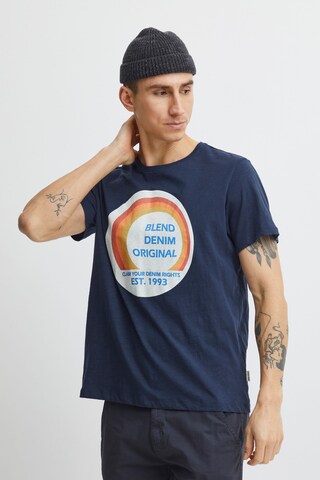 BLEND - Camiseta en azul: frente