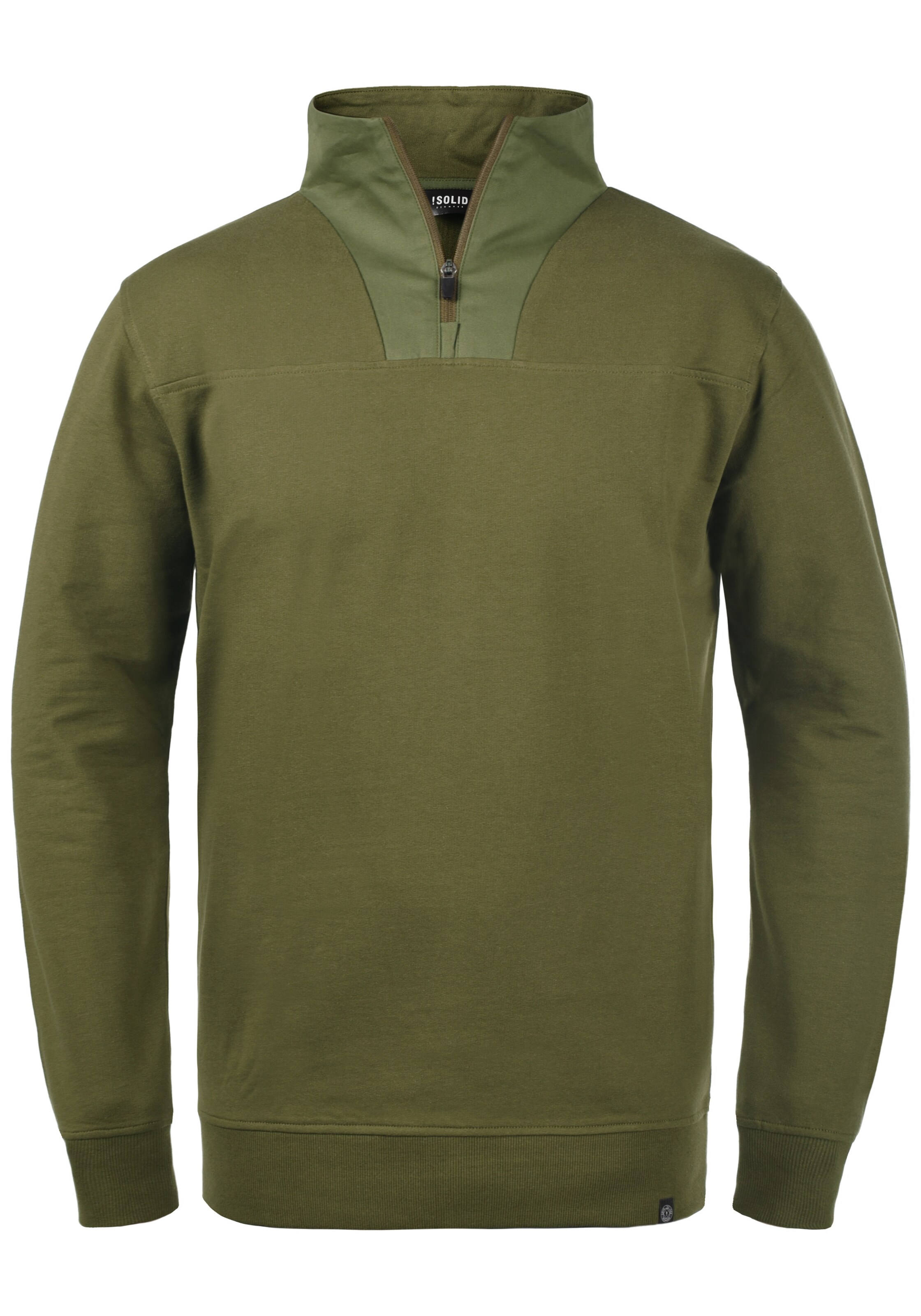 !Solid - Sweatshirt 'Jorke' em verde: frente