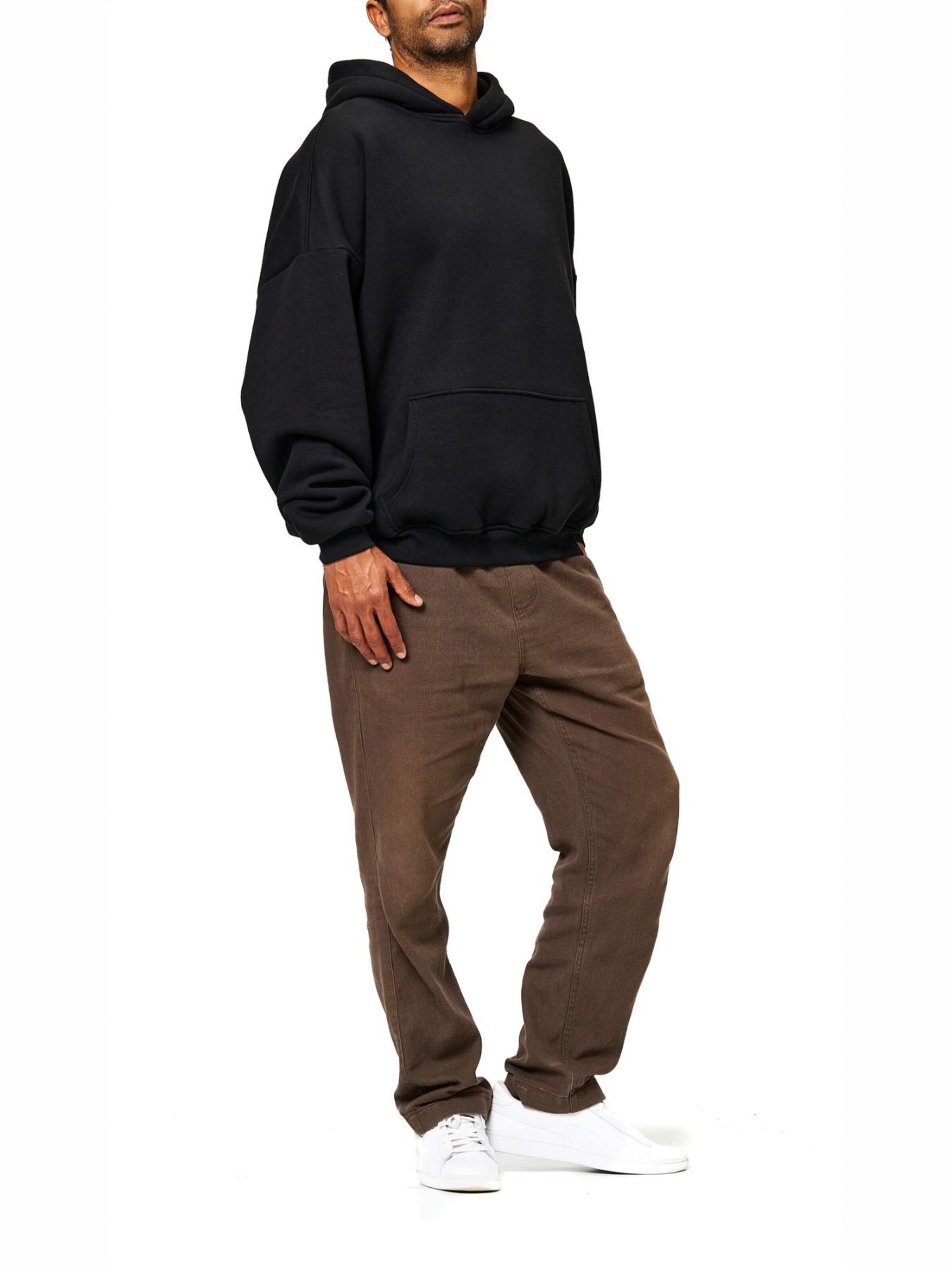 BlankOrder Sweatshirt in Black