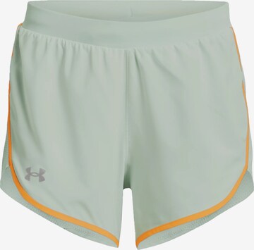 UNDER ARMOUR Regular Laufshorts  'Fly By Elite 3' in Grün: predná strana