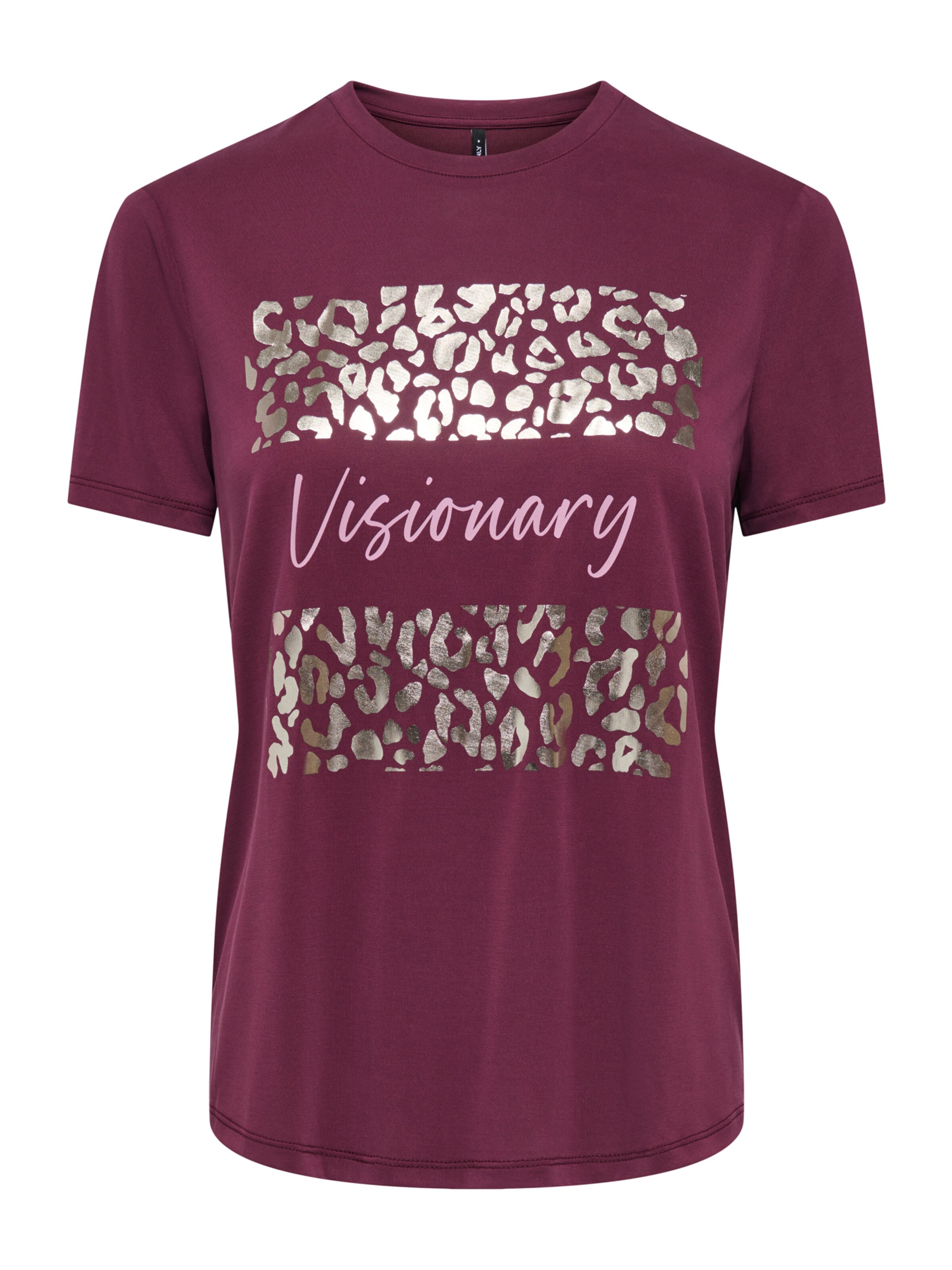 T-shirt 'ONLFREE' ONLY en violet : devant