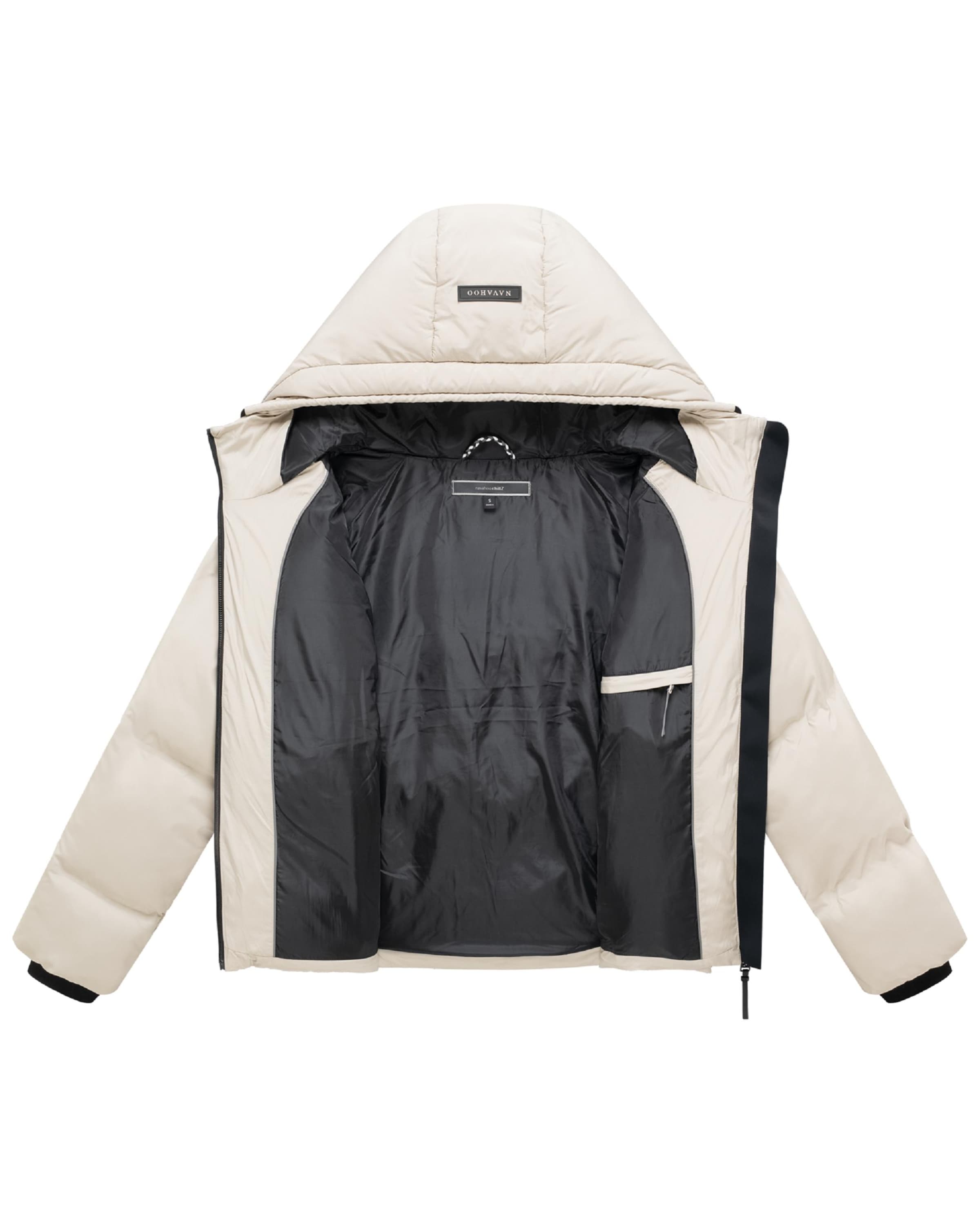 NAVAHOO Winterjas in Beige