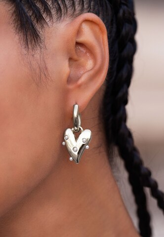 Boucles d'oreilles My Jewellery en argent : devant