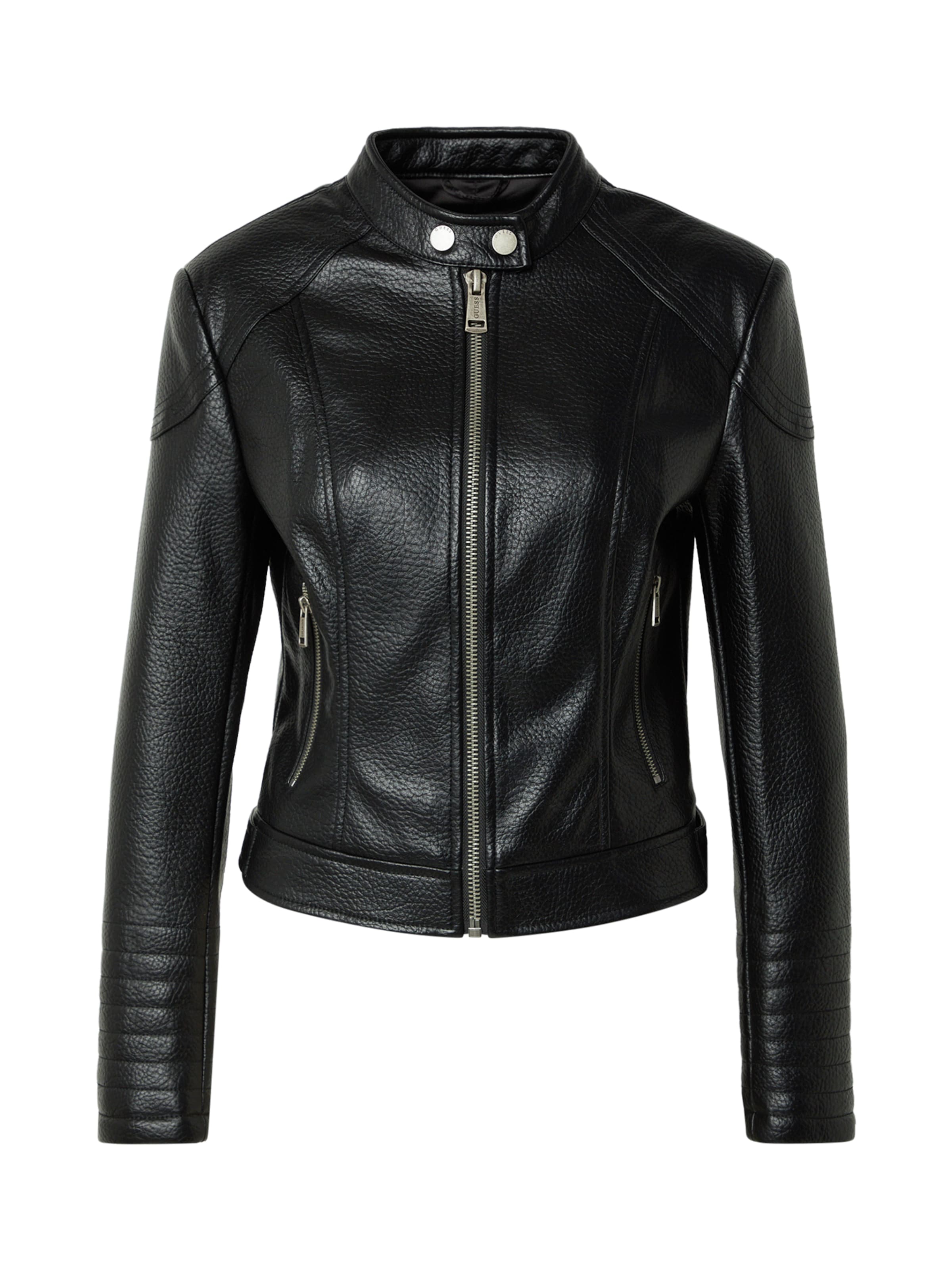GUESS Between-Season Jacket 'MARLENE CARIBOU' in Black: front