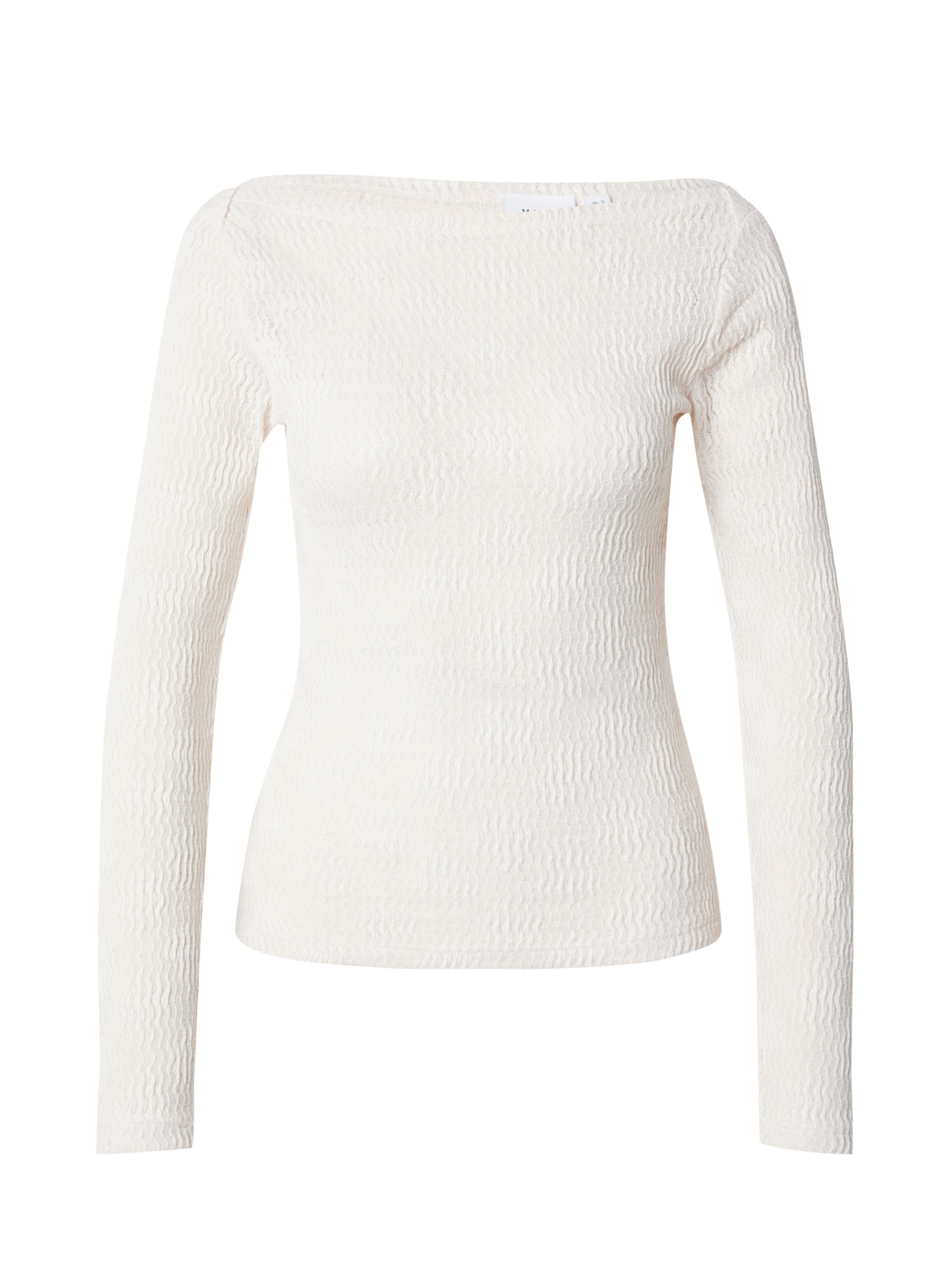 VILA Тениска 'Sinva' в бежово: отпред