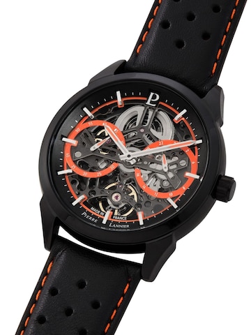 Pierre Lannier Analog watch 'Automatic watch Monarck' in Black