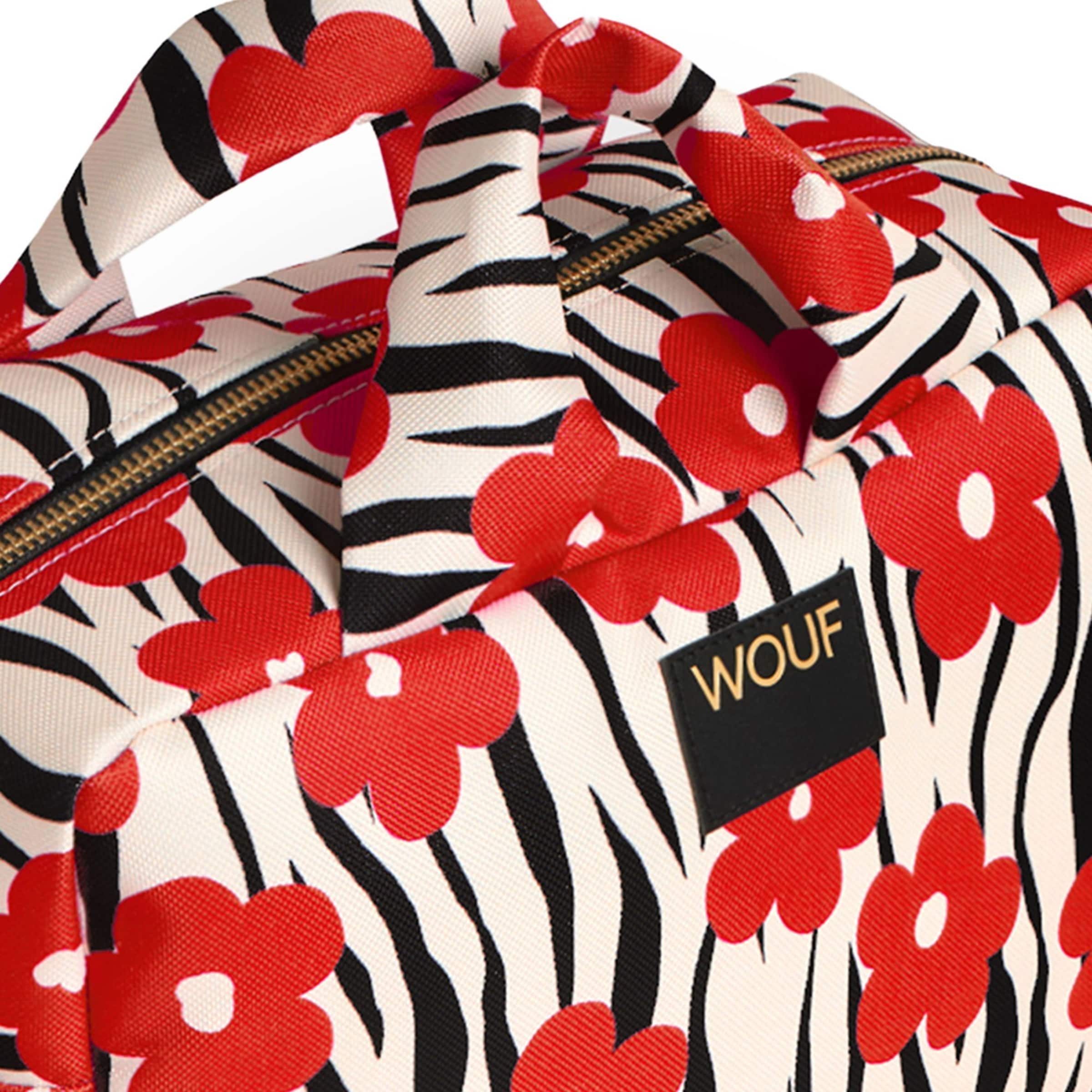 Trousses de toilette 'Daily' Wouf en rouge