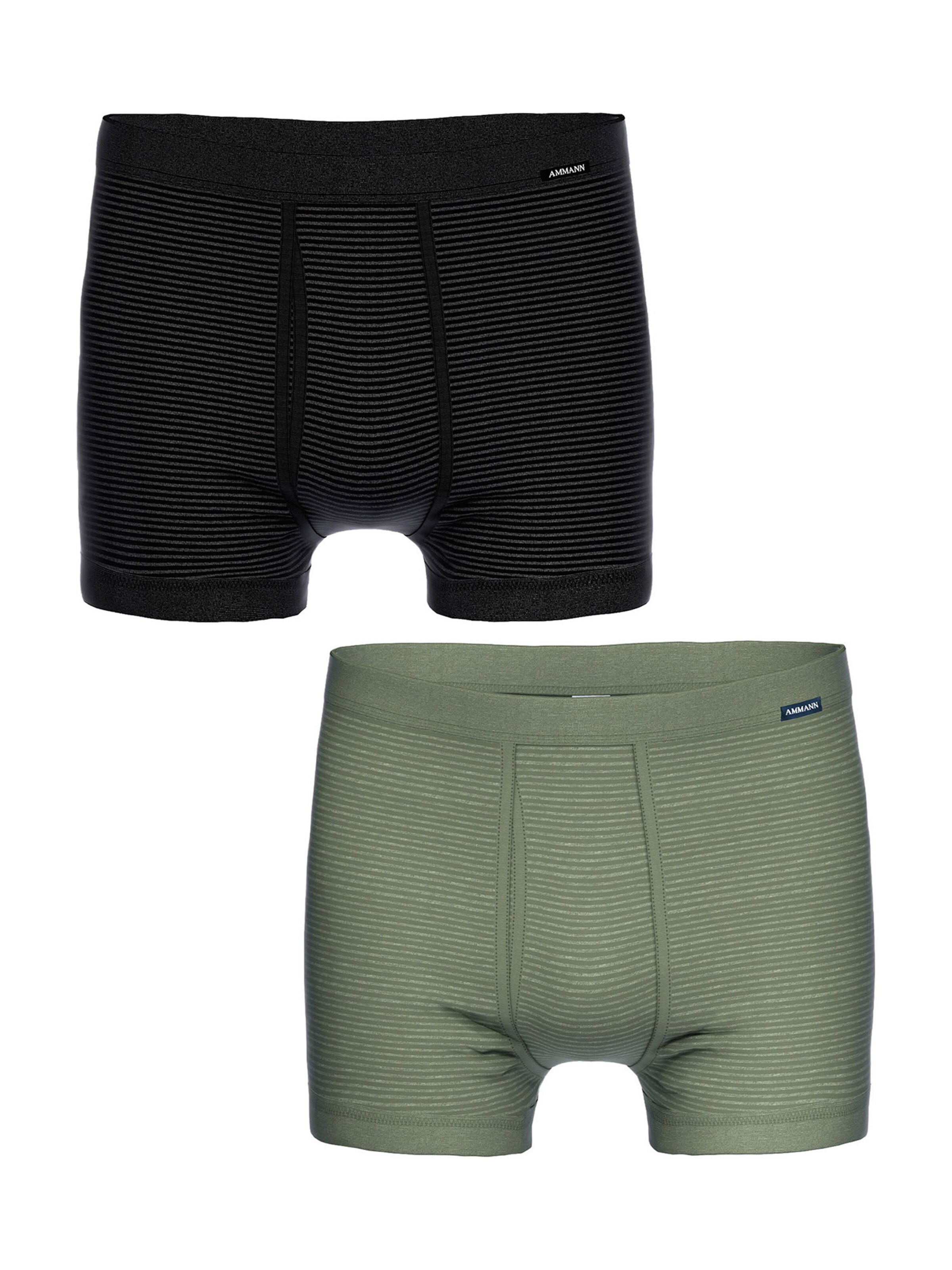 Ammann Boxershorts ' 170 Jeans ' in Grijs: voorkant