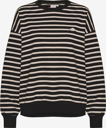 SAINT TROPEZ Sweatshirt in Black: front