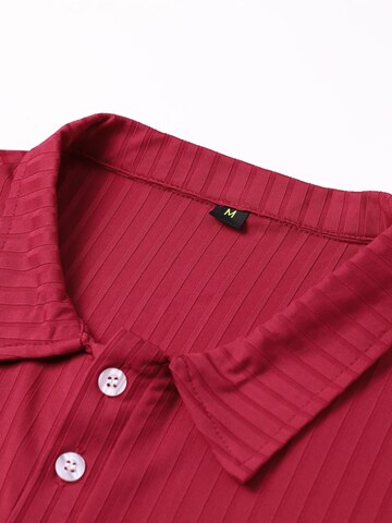 ALLTHEMEN Shirt 'Rhythmus' in Red