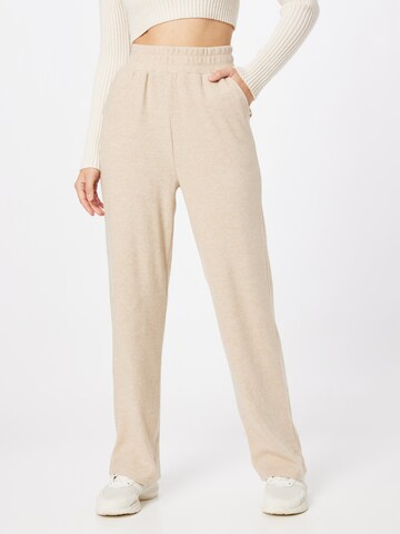 ONLY PLAY Regular Sportbroek 'ELNY' in Beige: voorkant