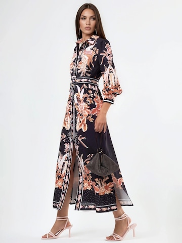 MSN Collection Sukienka w kolorze mieszane kolory