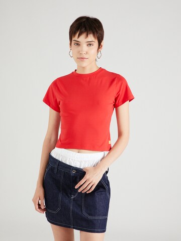 T-shirt LEVI'S ® en rouge : devant