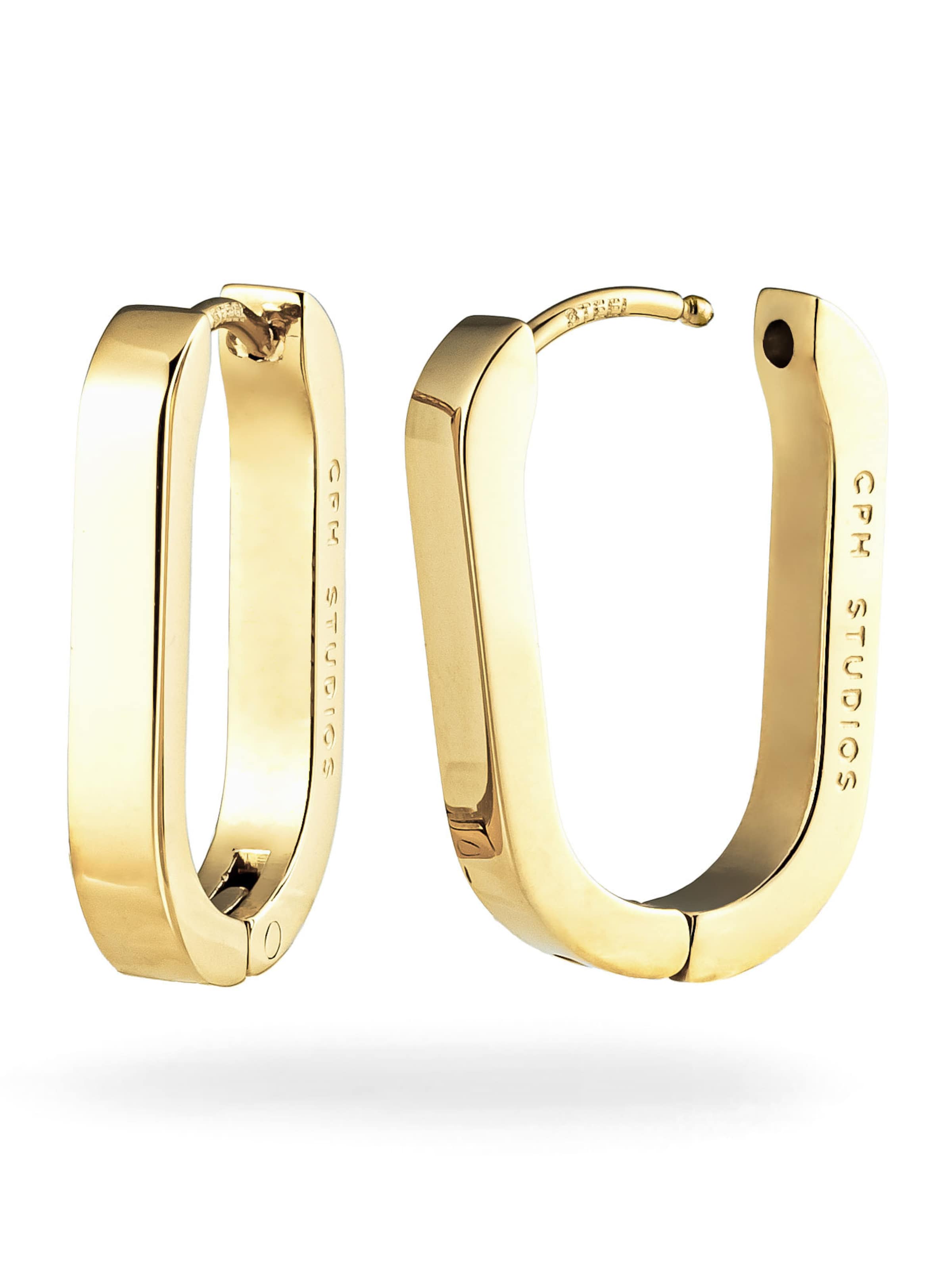 Copenhagen Studios Earrings in Gold: front