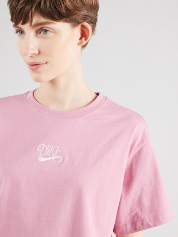 T-shirt Nike Sportswear en rose