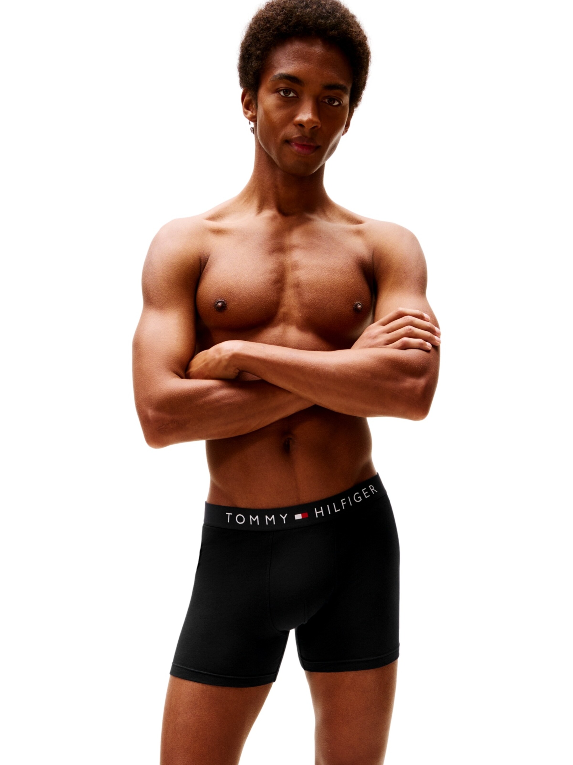 melns TOMMY HILFIGER Bokseršorti