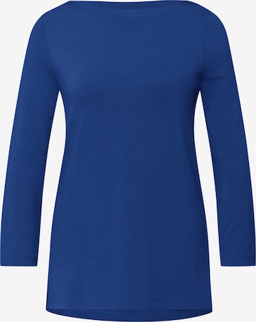 STREET ONE Shirt in Blau: Vorderseite