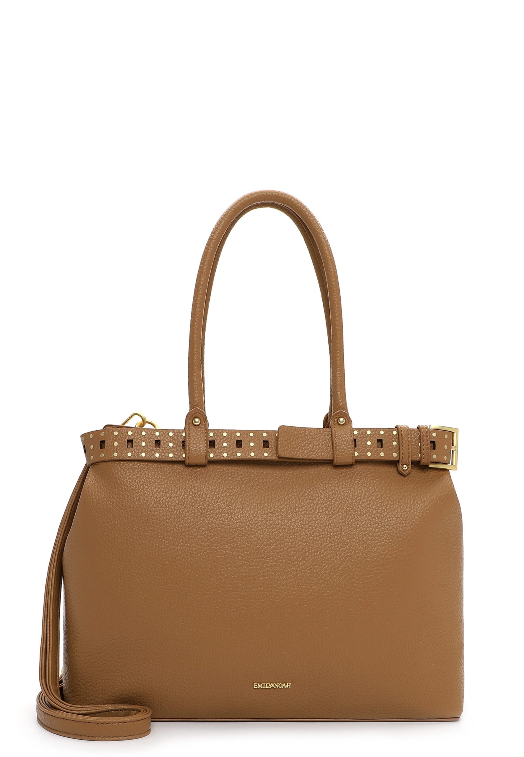 Emily & Noah Shopper 'Justine' i beige: forside