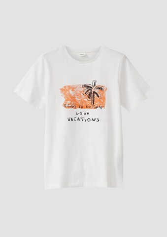 s.Oliver T-Shirt in Weiß