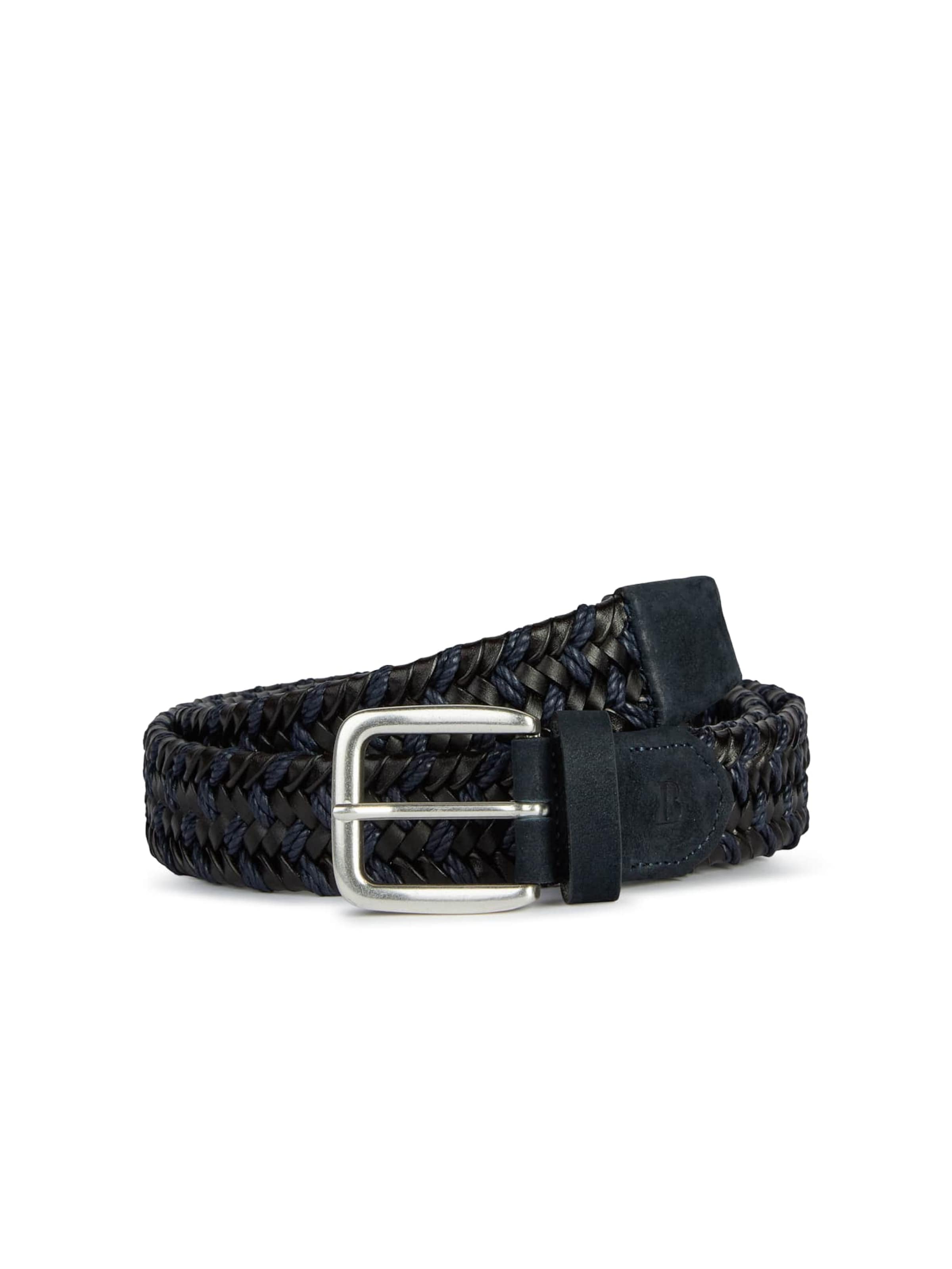 Ceinture Boggi Milano en noir : devant