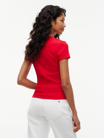 T-shirt 'ESSENTIAL' Tommy Jeans en beige