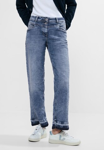 CECIL Loosefit Jeans 'Neele' in Blau: predná strana