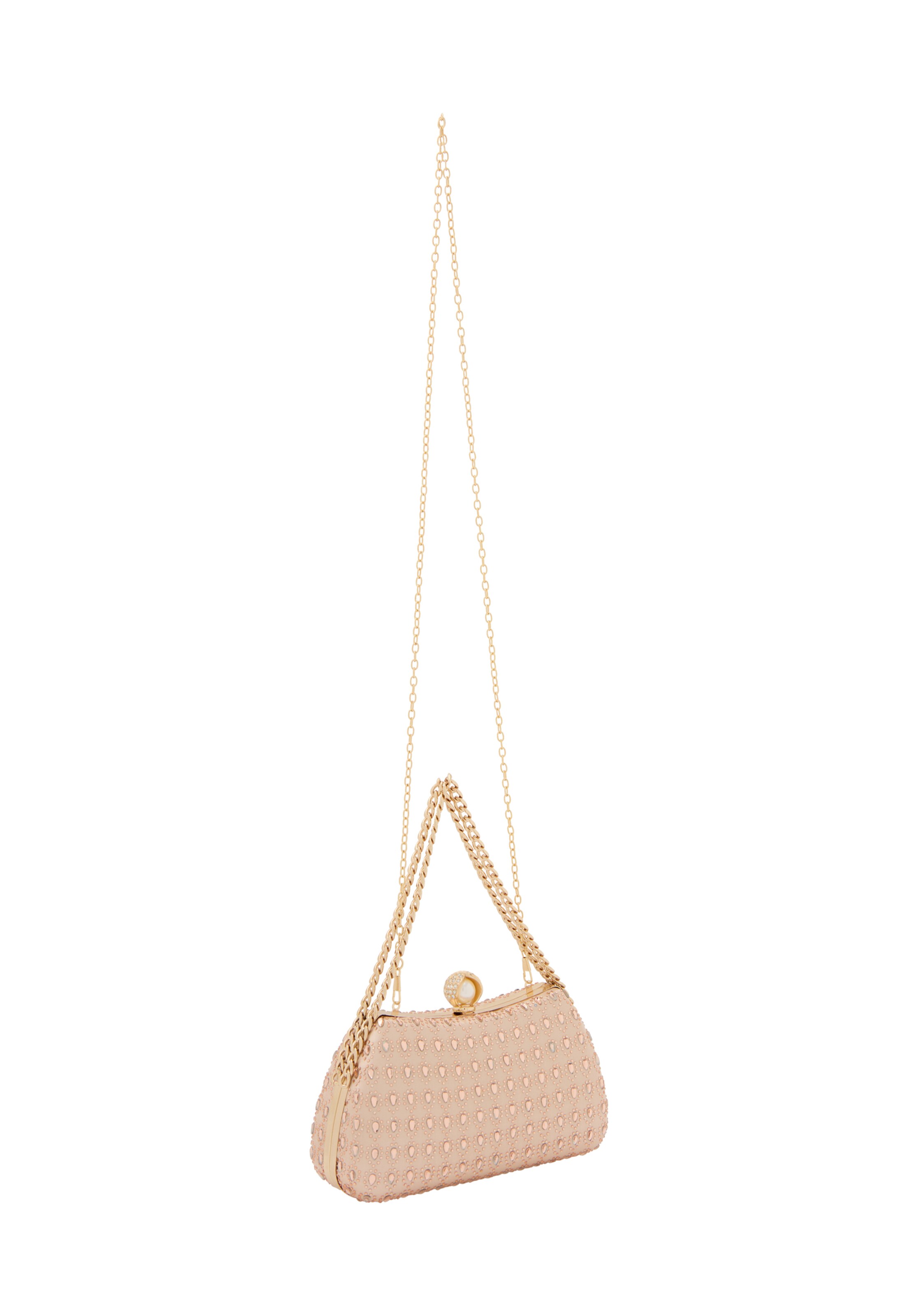 NAEMI Clutch in Beige