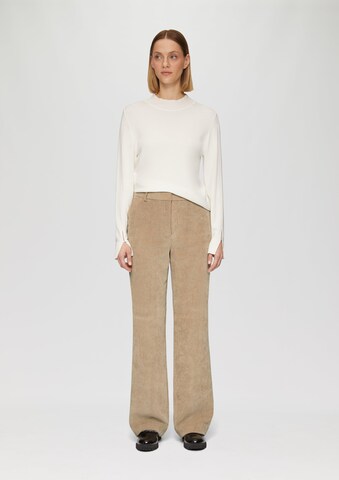 s.Oliver BLACK LABEL Wide leg Broek in Beige