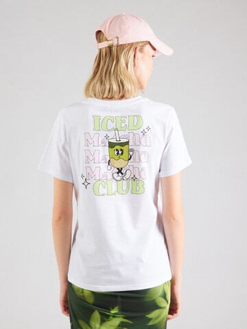 PIECES T-Shirt 'PCFast' in Weiß: Vorderseite