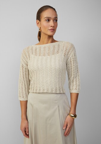 s.Oliver BLACK LABEL Trui in Beige: voorkant