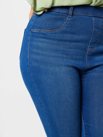 Dorothy Perkins Curve Jeans 'EDEN' in Blau