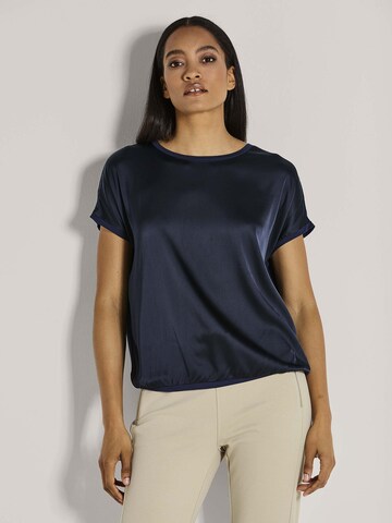 T-shirt MADELEINE en bleu : devant