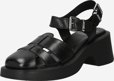 BRONX Sandaler 'Vita' i svart, Produktvisning