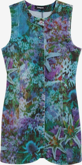 Desigual Šaty - aqua modrá / mix barev, Produkt